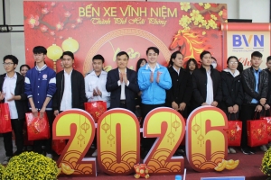Hải Phòng: Chương trình “Hỗ trợ sinh viên về quê đón Tết Nguyên đán năm 2026”