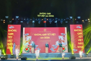 Hà Nội: "Không gian Tết Việt 2026" quy tụ nhiều sản phẩm OCOP, làng nghề các vùng miền