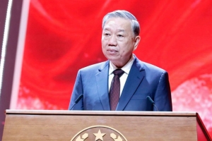 Tổng Bí thư Tô Lâm dự Lễ kỷ niệm 80 năm Ngày truyền thống Lực lượng Tình báo Công an nhân dân