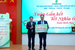 "Petrovietnam: Xuân gắn kết - Tết nghĩa tình" đồng hành cùng người dân xã An Hưng, Hải Phòng