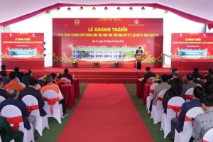Khánh thành Trường Phổ thông dân tộc bán trú tiểu học Mỹ Lý 2, tạo động lực nâng cao chất lượng giáo dục vùng biên Nghệ An