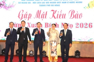 Lãnh đạo thành phố Đà Nẵng gặp mặt 200 kiều bào nhân dịp Xuân Bính Ngọ 2026