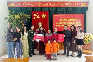 Viettel Thanh Hóa trao quà tết tới các đối tượng đang được chăm sóc, nuôi dưỡng tại trung tâm bảo trợ xã hội số 2