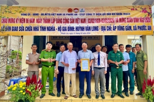 PV Power NT bàn giao công trình sửa chữa nhà tình nghĩa tại Đồng Nai