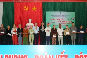 Lọc hóa dầu Bình Sơn lan tỏa yêu thương với chương trình “Tết vì người nghèo 2026”