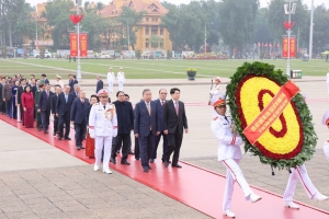 Lãnh đạo Đảng, Nhà nước vào Lăng viếng Chủ tịch Hồ Chí Minh nhân dịp Tết Nguyên đán Bính Ngọ