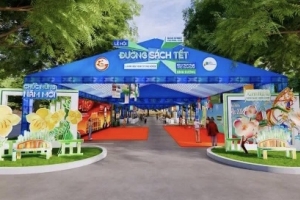 Lễ hội Đường Sách Tết Bính Ngọ 2026 quy tụ hơn 20 đơn vị xuất bản và phát hành