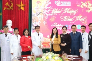 Lãnh đạo tỉnh Lạng Sơn thăm, chúc Tết và động viên lực lượng trực, người lao động, bệnh nhân khó khăn