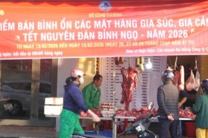 Đà Nẵng:Tổ chức nhiều điểm bán thịt bình ổn giá và kiểm tra 4 điểm bán hàng Tết