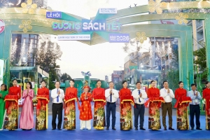 Lễ hội Đường sách Tết - điểm hẹn văn hóa đọc của TP.HCM mỗi độ xuân về