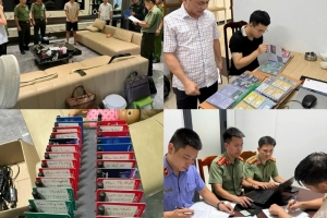 Triệt phá đường dây vận chuyển tiền tệ trái phép, Công an Thanh Hóa được lãnh đạo Bộ Công an gửi Thư khen