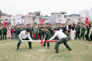Bộ CHQS tỉnh Quảng Ninh tổ chức vui xuân, nâng cao đời sống tinh thần bộ đội