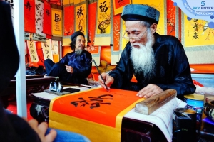 Xin chữ đầu năm – Nét đẹp văn hóa gửi gắm khát vọng mùa xuân