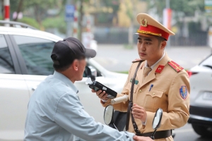 Xử lý hơn 2.800 trường hợp tài xế vi phạm nồng độ cồn trong ngày mùng 2 Tết