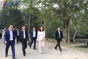 Kiểm tra công tác phục vụ và thu hút khách du lịch tới Yên Tử
