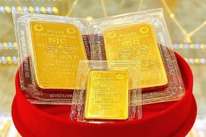 Giá vàng thế giới tăng hơn 110 USD/ounce sau thông tin mới về thuế quan của Mỹ