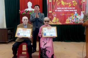 Phường Thành Nam: tổ chức Lễ mừng thọ các cụ cao niên Xuân Bính Ngọ 2026