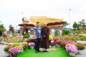 Rộn ràng du xuân lễ Phật đầu năm tại chùa Bình A - Nét đẹp tâm linh giữa lòng Đồng Thịnh