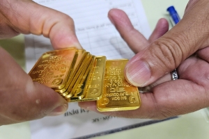 Cập nhật giá vàng chiều 22/2: Vàng Phú Quý tăng 2 triệu đồng/lượng