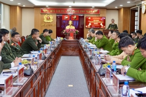 Công an tỉnh Thanh Hóa tổ chức Hội nghị giao ban đầu Xuân Bính Ngọ 2026