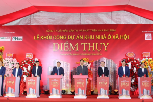 Thái Nguyên khởi động 2 dự án nhà ở xã hội, bổ sung gần 1.600 căn hộ