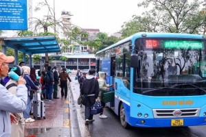 Transerco miễn phí vé trên 128 tuyến buýt trong dịp Tết Bính Ngọ 2026