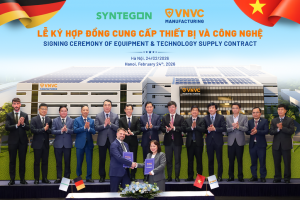 Lần đầu có dây chuyền sản xuất vaccine sử dụng robot hiện đại nhất tại Việt Nam