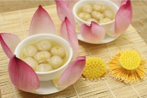 Chè hạt sen long nhãn: Món ngon thanh mát từ ẩm thực Việt