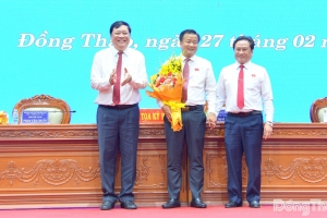 Ông Nguyễn Phước Thiện làm Phó Chủ tịch UBND tỉnh Đồng Tháp