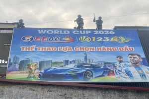 Hưng Yên: Phát hiện cơ sở kinh doanh treo biển hiệu quảng cáo cờ bạc, cá độ trên không gian mạng