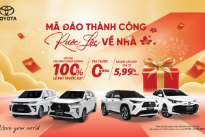 Toyota Việt Nam công bố Chương trình ưu đãi cho khách hàng mua xe trong tháng 3/2026