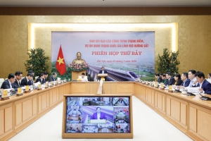Thủ tướng chủ trì phiên họp thứ 7 của Ban Chỉ đạo các dự án đường sắt