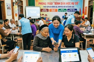 Bắc Ninh: Thực hiện Phong trào "Bình dân học vụ số"