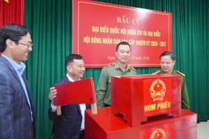 Giám đốc Công an tỉnh Thanh Hóa kiểm tra công tác chuẩn bị bầu cử tại phường Trúc Lâm và Hải Lĩnh