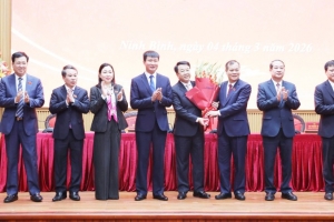 Ông Nguyễn Thanh Bình được bầu giữ chức Chủ tịch UBND tỉnh Ninh Bình