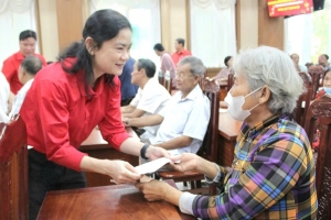 Chương trình hành động của Chủ tịch TƯ Hội Chữ thập đỏ Việt Nam: Nỗ lực hết mình vì sự phát triển bền vững của đất nước, vì hạnh phúc của nhân dân