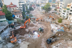 Hà Nội “thần tốc” giải tỏa mặt bằng, mở đường Vành đai 2,5 đoạn Cầu Giấy – Dịch Vọng