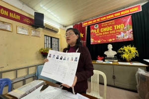 Hà Nội: Phường Nghĩa Đô tổ chức mạn đàm tiểu sử ứng cử viên