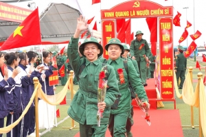 Ninh Bình rộn ràng ngày hội tòng quân năm 2026