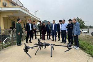 Thử nghiệm UAV tại Chùa Hương, hướng tới quản lý lễ hội bằng công nghệ cao