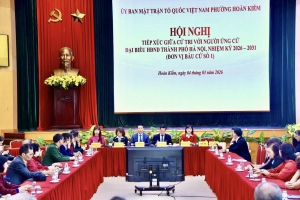 Hà Nội: Phường Hoàn Kiếm đẩy mạnh tuyên truyền, thông tin về bầu cử