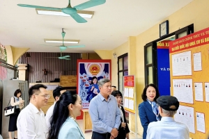 Cử tri phường Hồng Hà tin tưởng, kỳ vọng vào các ứng cử viên đại biểu Quốc hội khóa XVI
