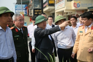 Bí thư Tỉnh ủy Quảng Ninh yêu cầu nhanh chóng khắc phục bất cập, tồn tại về ATGT tại ngã tư Ao Cá