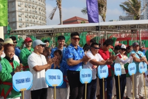 Khai mạc Giải vô địch Kurash bãi biển quốc gia năm 2026 tại Vũng Tàu