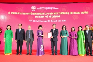 Trường Đại học Ngoại thương chính thức có phân hiệu tại TP. HCM