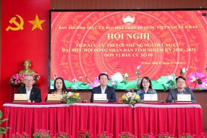 Chủ tịch UBND tỉnh Lâm Đồng lắng nghe tâm tư, nguyện vọng và kiến nghị của cử tri
