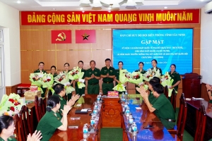 Bộ đội Biên phòng Tây Ninh gặp mặt kỷ niệm 116 năm ngày Quốc tế Phụ nữ