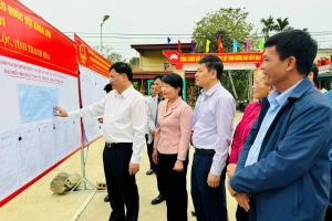Phó Chủ tịch Thường trực UBND tỉnh Thanh Hóa kiểm tra công tác chuẩn bị bầu cử tại một số địa phương