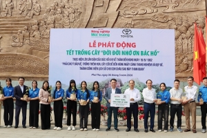 Toyota đồng hành cùng chương trình “Tết trồng cây đời đời nhớ ơn Bác Hồ” Xuân Bính Ngọ 2026