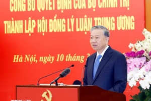 Tổng Bí thư Tô Lâm chủ trì Hội nghị công bố thành lập Hội đồng Lý luận Trung ương nhiệm kỳ 2026-2031